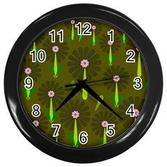 Zappwaits Wall Clock (black) by zappwaits