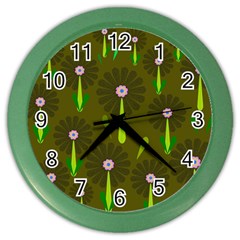 Zappwaits Color Wall Clock by zappwaits