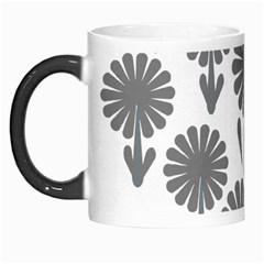 Zappwaits Flowers Black Morph Mugs