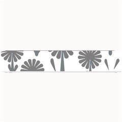 Zappwaits Flowers Black Small Bar Mats