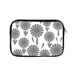 zappwaits flowers black Apple MacBook Pro 15  Zipper Case Front