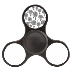 Zappwaits Flowers Black Finger Spinner by zappwaits