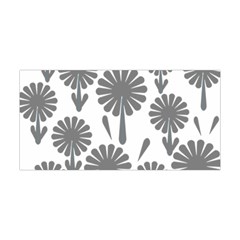 Zappwaits Flowers Black Yoga Headband by zappwaits