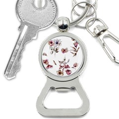 Purple Flowers Bring Cold Showers Bottle Opener Key Chains by WensdaiAmbrose