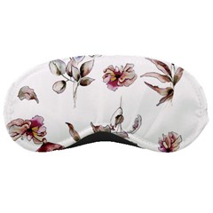 Purple Flowers Bring Cold Showers Sleeping Masks by WensdaiAmbrose