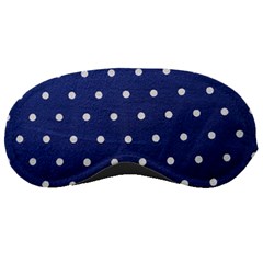 Navy Polka Dot Sleeping Masks by WensdaiAmbrose