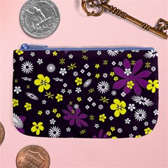 Buttercups & Violets Large Coin Purse by WensdaiAmbrose