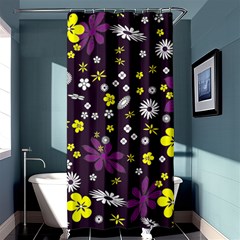 Buttercups & Violets Shower Curtain 36  X 72  (stall)  by WensdaiAmbrose