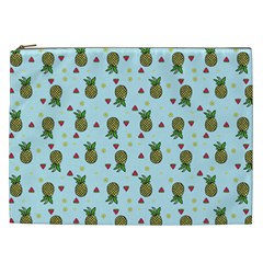 Pineapple Watermelon Fruit Lime Cosmetic Bag (xxl) by Mariart