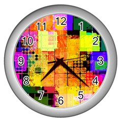 Too Square, Don t Care  Wall Clock (silver) by WensdaiAmbrose