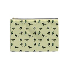 Bird Is The Word Cosmetic Bag (medium) by WensdaiAmbrose