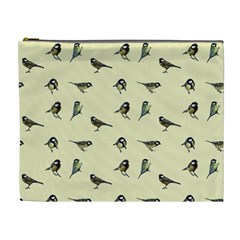 Bird Is The Word Cosmetic Bag (xl) by WensdaiAmbrose