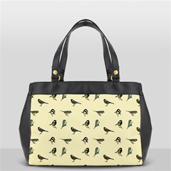 Bird Is The Word Oversize Office Handbag (2 Sides) by WensdaiAmbrose