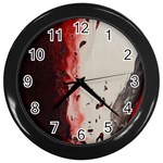 ARMAGEDDON Wall Clock (Black) Front