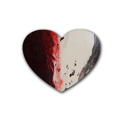 Armageddon Rubber Coaster (heart)  by WILLBIRDWELL