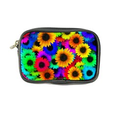 Sunflower Colorful Coin Purse by Mariart