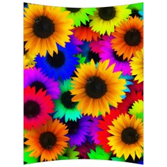 Sunflower Colorful Back Support Cushion by Mariart