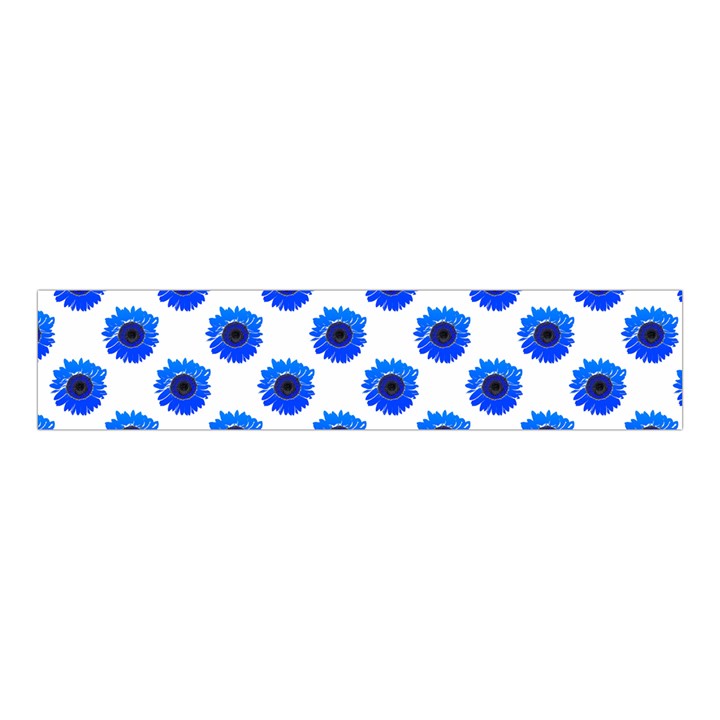 Sunflower Digital Paper Blue Velvet Scrunchie