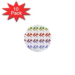 Yard Work Gardening Landscaping 1  Mini Buttons (10 Pack)  by Mariart