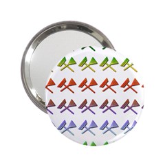 Yard Work Gardening Landscaping 2 25  Handbag Mirrors by Mariart