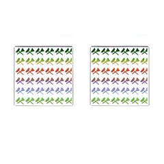 Yard Work Gardening Landscaping Cufflinks (square) by Mariart