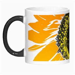 Sunflower Flower Yellow Orange Morph Mugs by Mariart