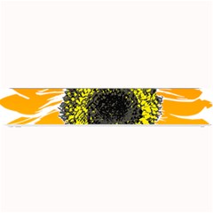 Sunflower Flower Yellow Orange Small Bar Mats by Mariart