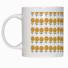 Sunflower Wrap White Mugs by Mariart