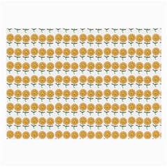 Sunflower Wrap Large Glasses Cloth (2-side) by Mariart