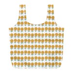 Sunflower Wrap Full Print Recycle Bag (L) Back