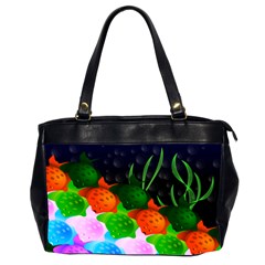 Pattern Fishes Escher Oversize Office Handbag (2 Sides) by Mariart