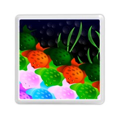 Pattern Fishes Escher Memory Card Reader (square) by Mariart