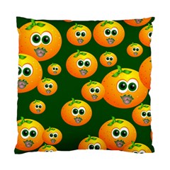 Seamless Orange Pattern Standard Cushion Case (two Sides) by Mariart