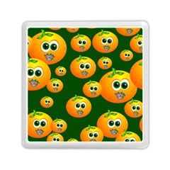 Seamless Orange Pattern Memory Card Reader (square) by Mariart