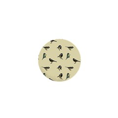 Bird Is The Word 1  Mini Buttons by WensdaiAmbrose