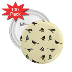 Bird Is The Word 2 25  Buttons (100 Pack)  by WensdaiAmbrose