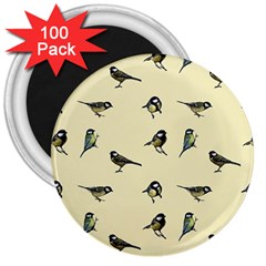 Bird Is The Word 3  Magnets (100 Pack) by WensdaiAmbrose