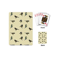 Bird Is The Word Playing Cards (mini) by WensdaiAmbrose