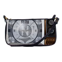 Emergency Broadcast System Shoulder Clutch Bag by WensdaiAmbrose