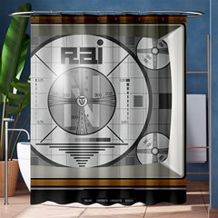 Emergency Broadcast System Shower Curtain 60  X 72  (medium)  by WensdaiAmbrose