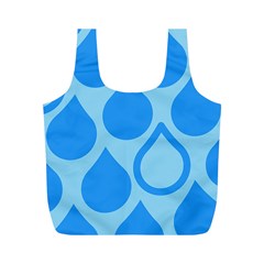 Droplet Full Print Recycle Bag (m) by WensdaiAmbrose