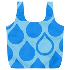 Droplet Full Print Recycle Bag (xl) by WensdaiAmbrose