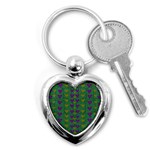 In Love With Festive Hearts Key Chains (Heart)  Front