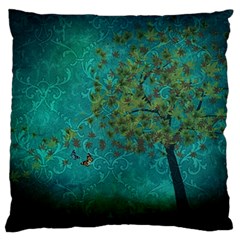 Tree In The Wind Standard Flano Cushion Case (two Sides) by WensdaiAmbrose