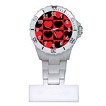 Royal Hearts Plastic Nurses Watch Front