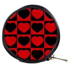 Royal Hearts Mini Makeup Bag by WensdaiAmbrose