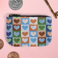 Hearts Aplenty Mini Coin Purse by WensdaiAmbrose