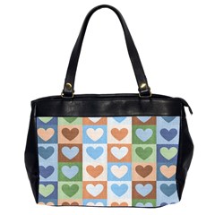 Hearts Aplenty Oversize Office Handbag (2 Sides) by WensdaiAmbrose