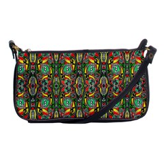 Grammer 5 Shoulder Clutch Bag by ArtworkByPatrick