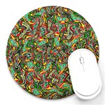 Grammer 6 Round Mousepads Front